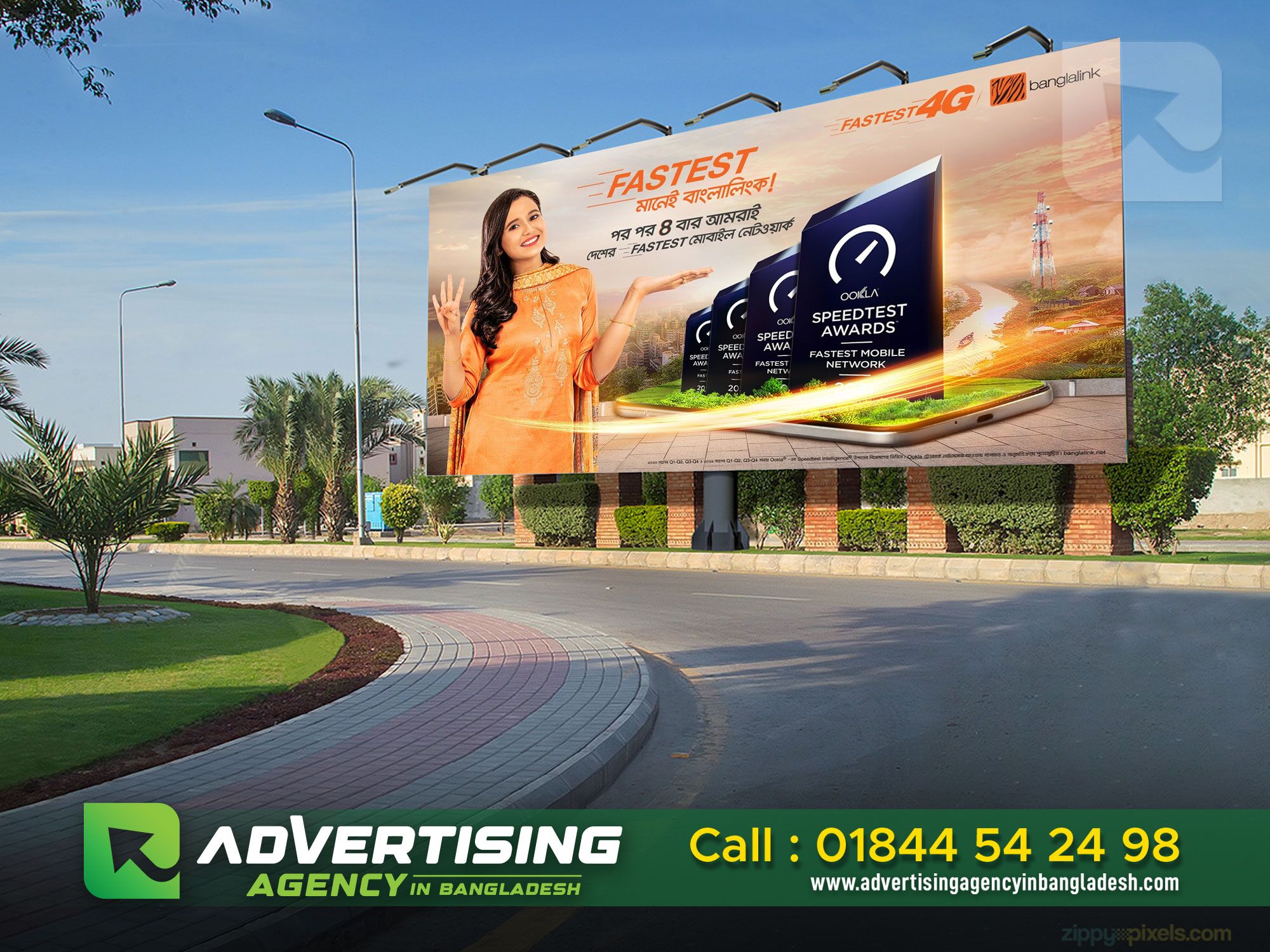 Digital Outdoor Advertising Billboard