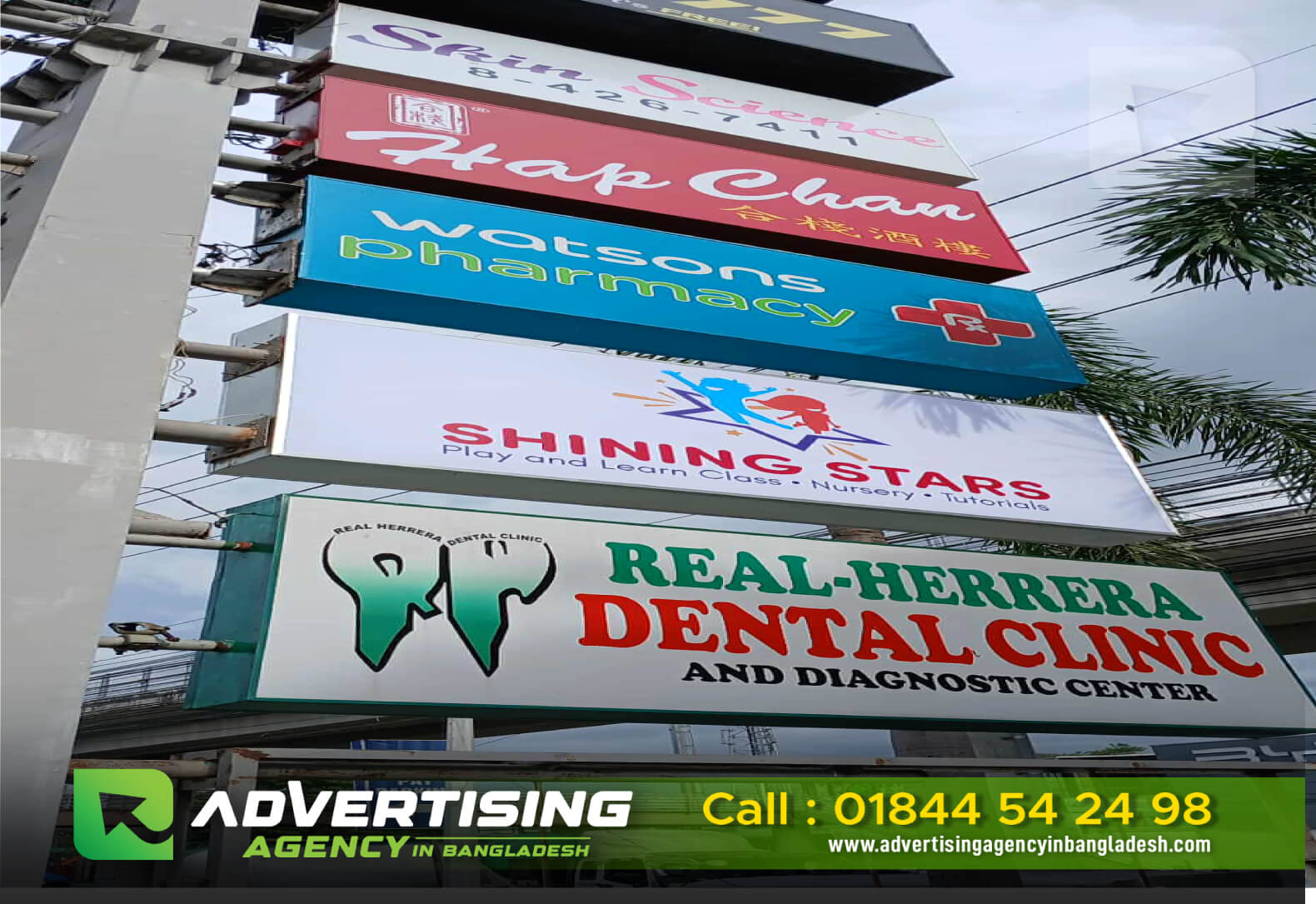 Digital LED Outdoor and Indoor Nameplate Maker Bangladesh