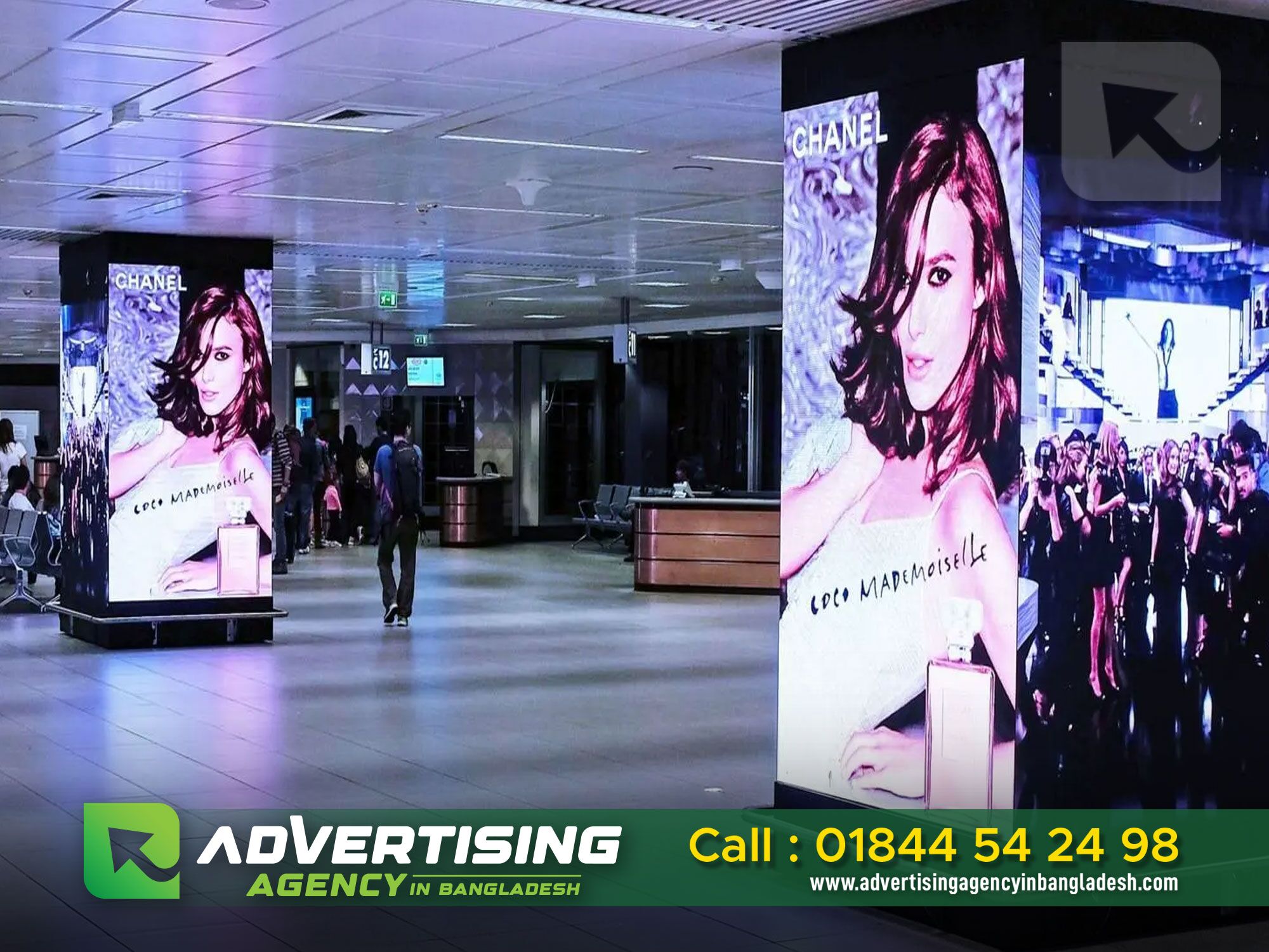 Video Projector Wall Mount TV Billboard in BD