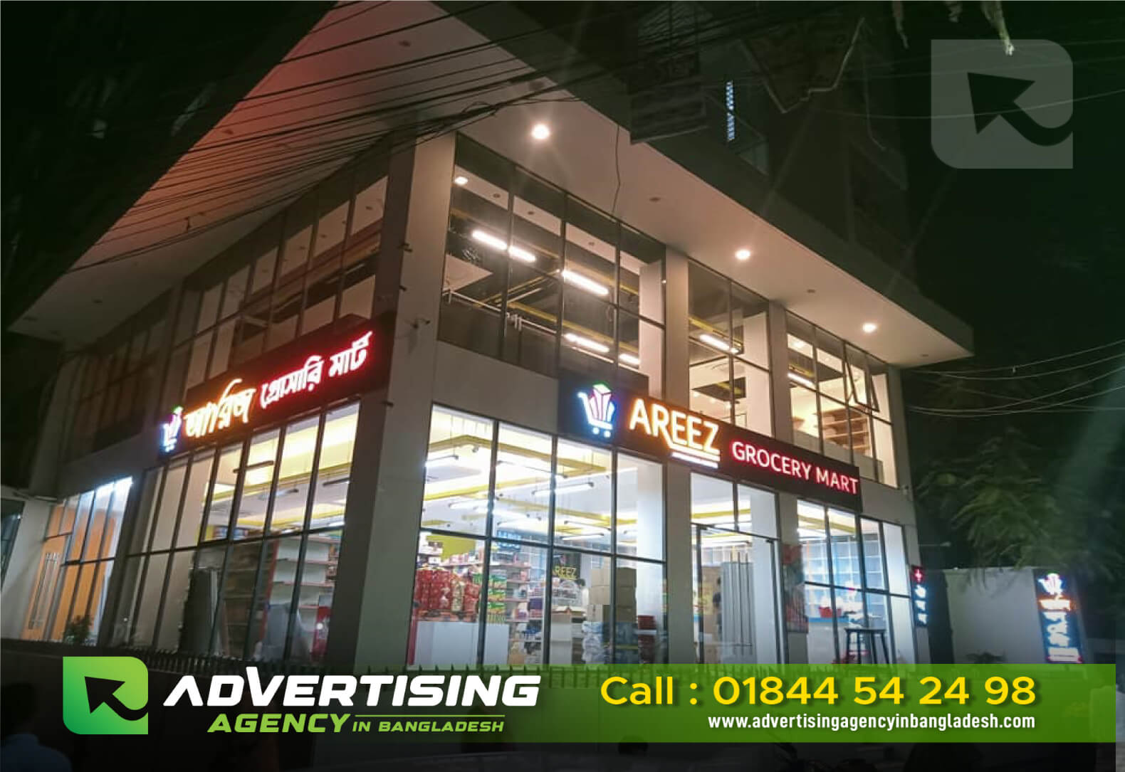 3D acrylic letter signboard