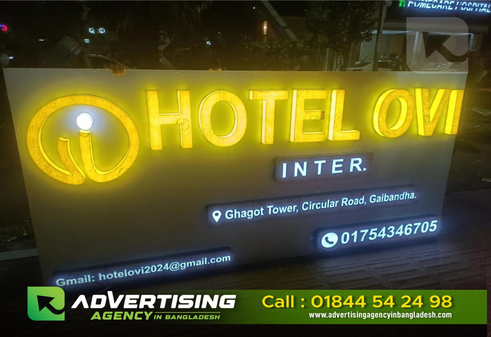 Acrylic LED Sign Boards Maker in Dhaka