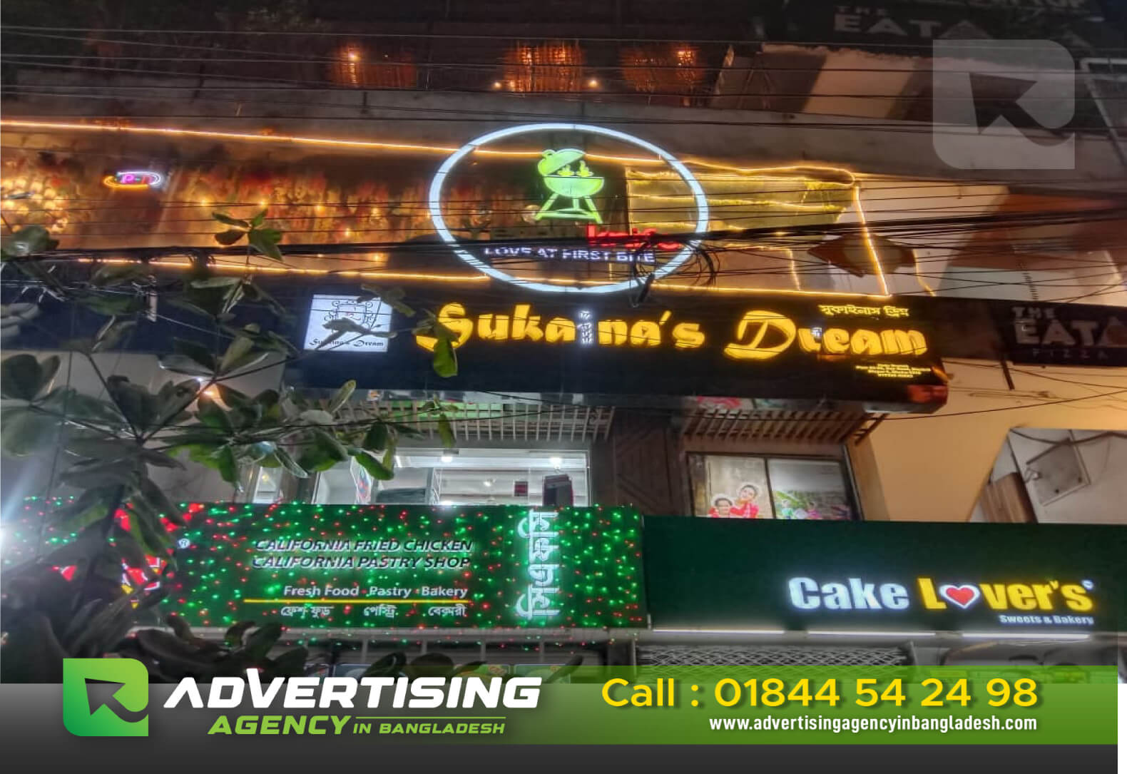 3D LED Sign Board Makers in Bangladesh