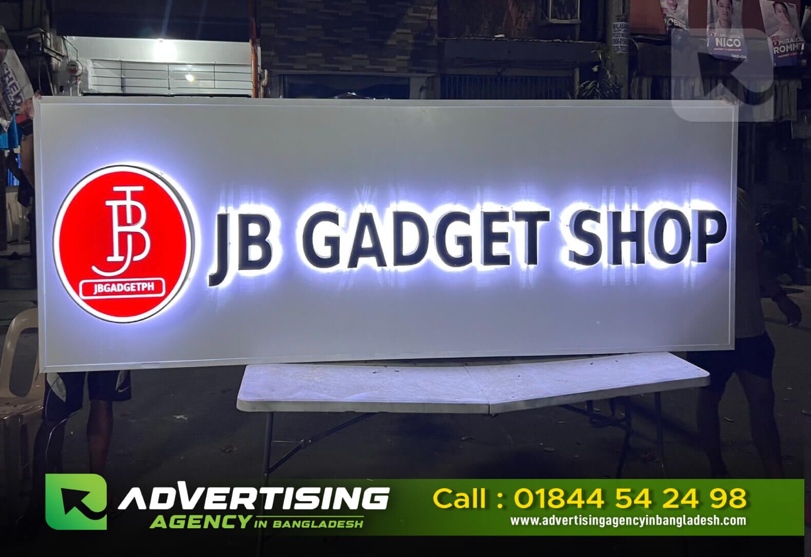 3D Letter Sign Acrylic Logo
