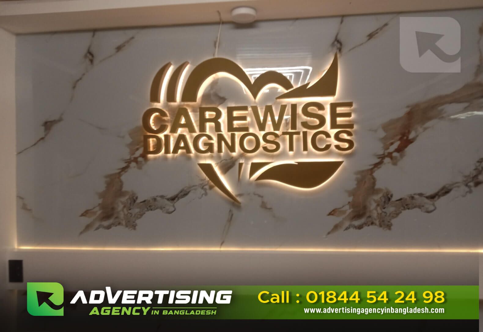3D Letter Sign Acrylic Logo