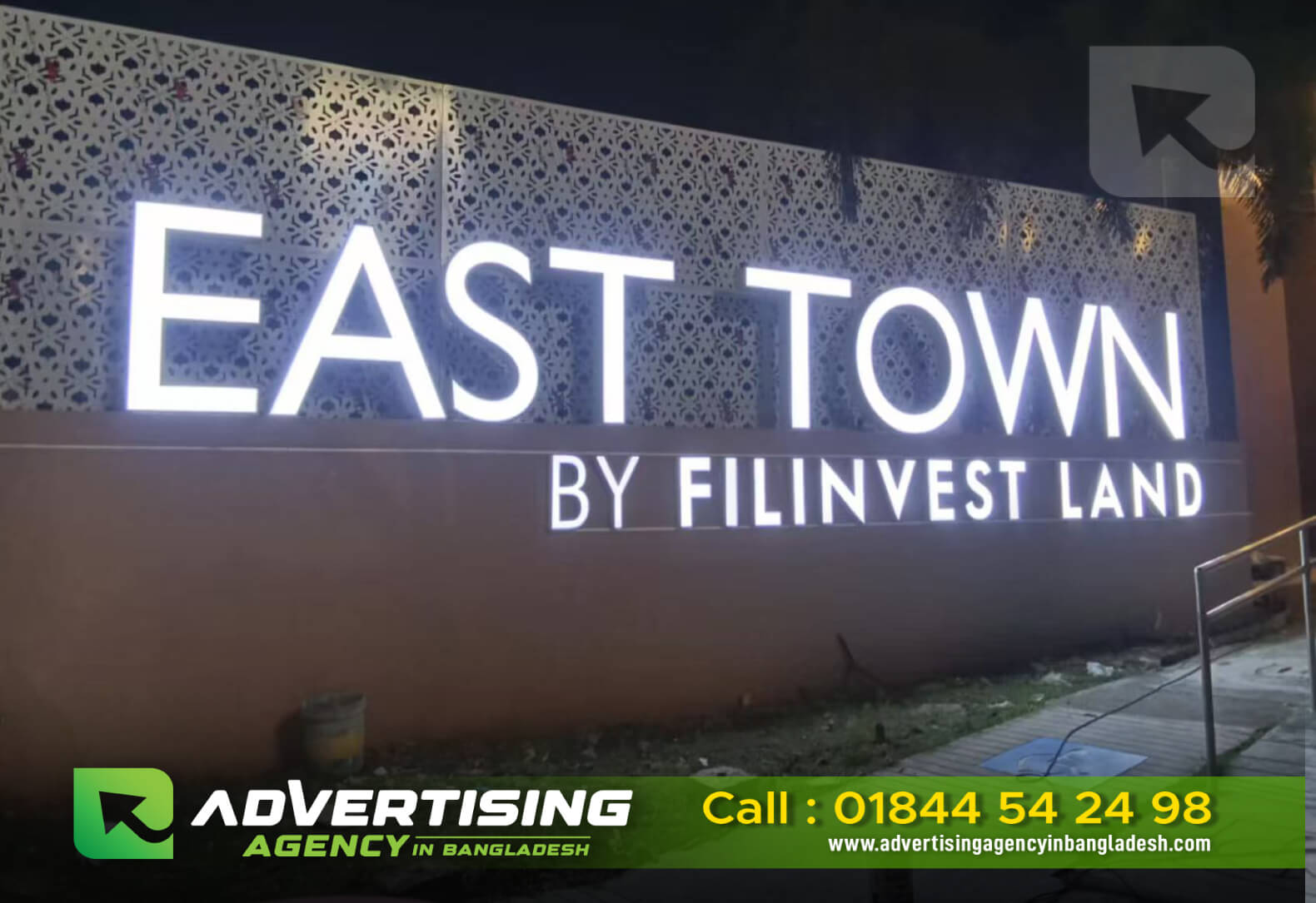 3D Letter Sign Acrylic Logo