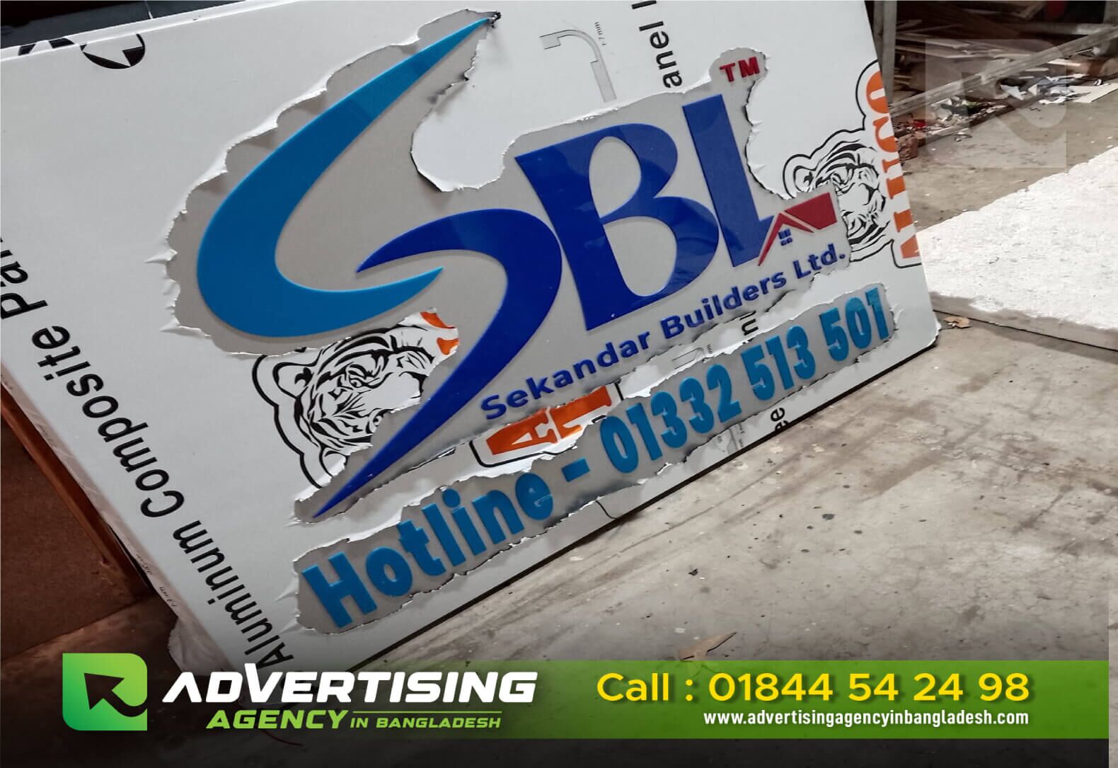 3D LED Sign Board