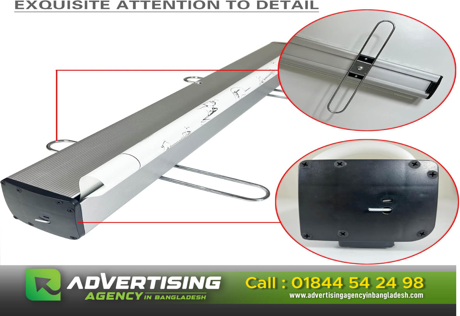 Roll Up Pop Up Banner Stand price in Bangladesh