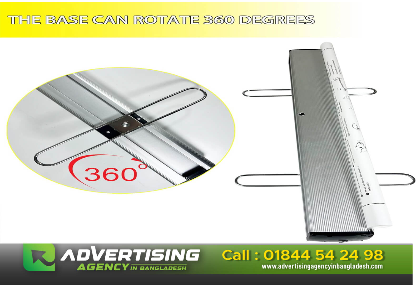Roll Up Pop Up Banner Stand price in Bangladesh