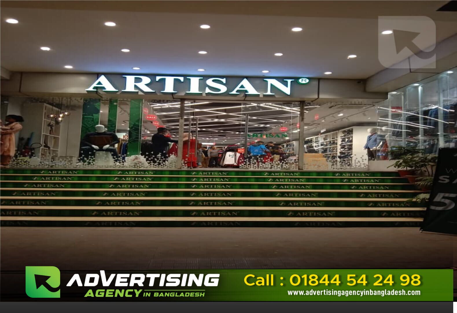 3D Backlit & Front-Lit LED Signage Maker in Dhaka