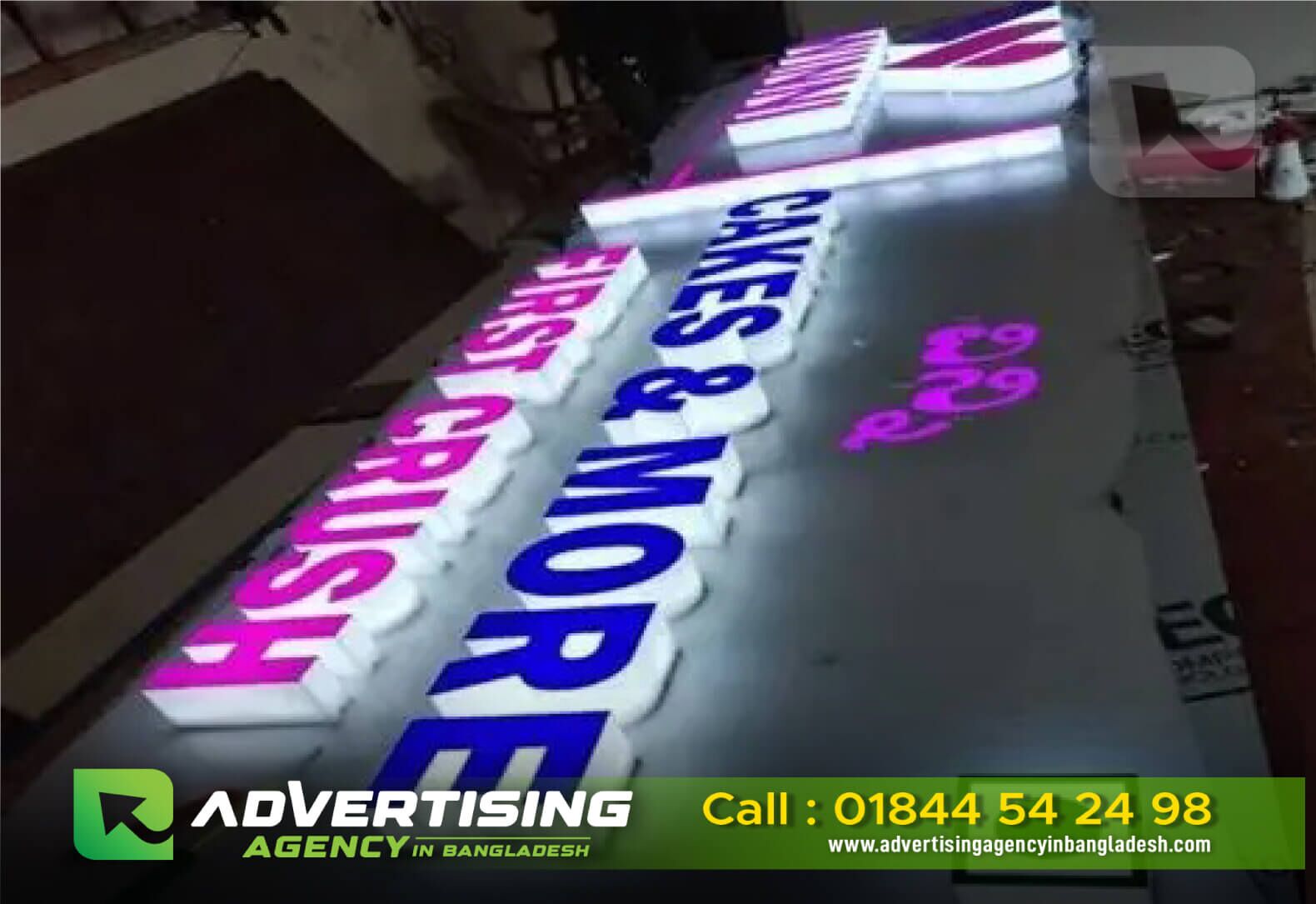 SS MS Metal Letter Indoor Outdoor Signage Designs in Dhaka