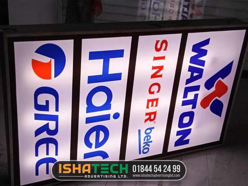 3D LED signboard for Brand Promotion