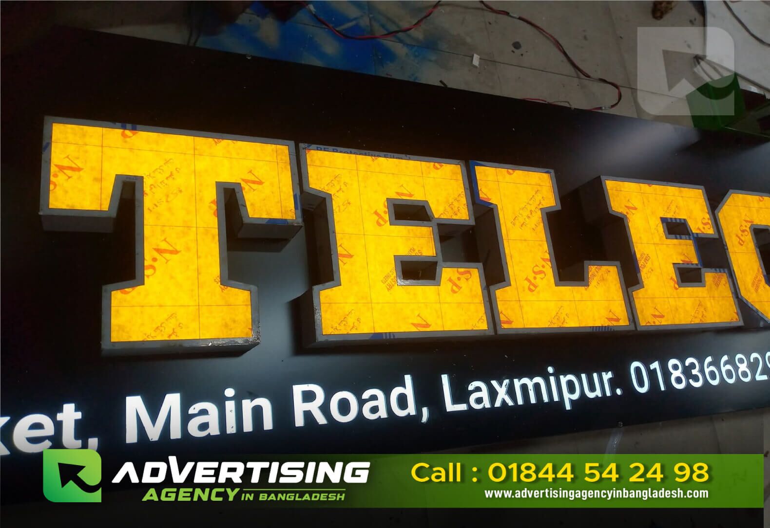 Acrylic LED Sign Board